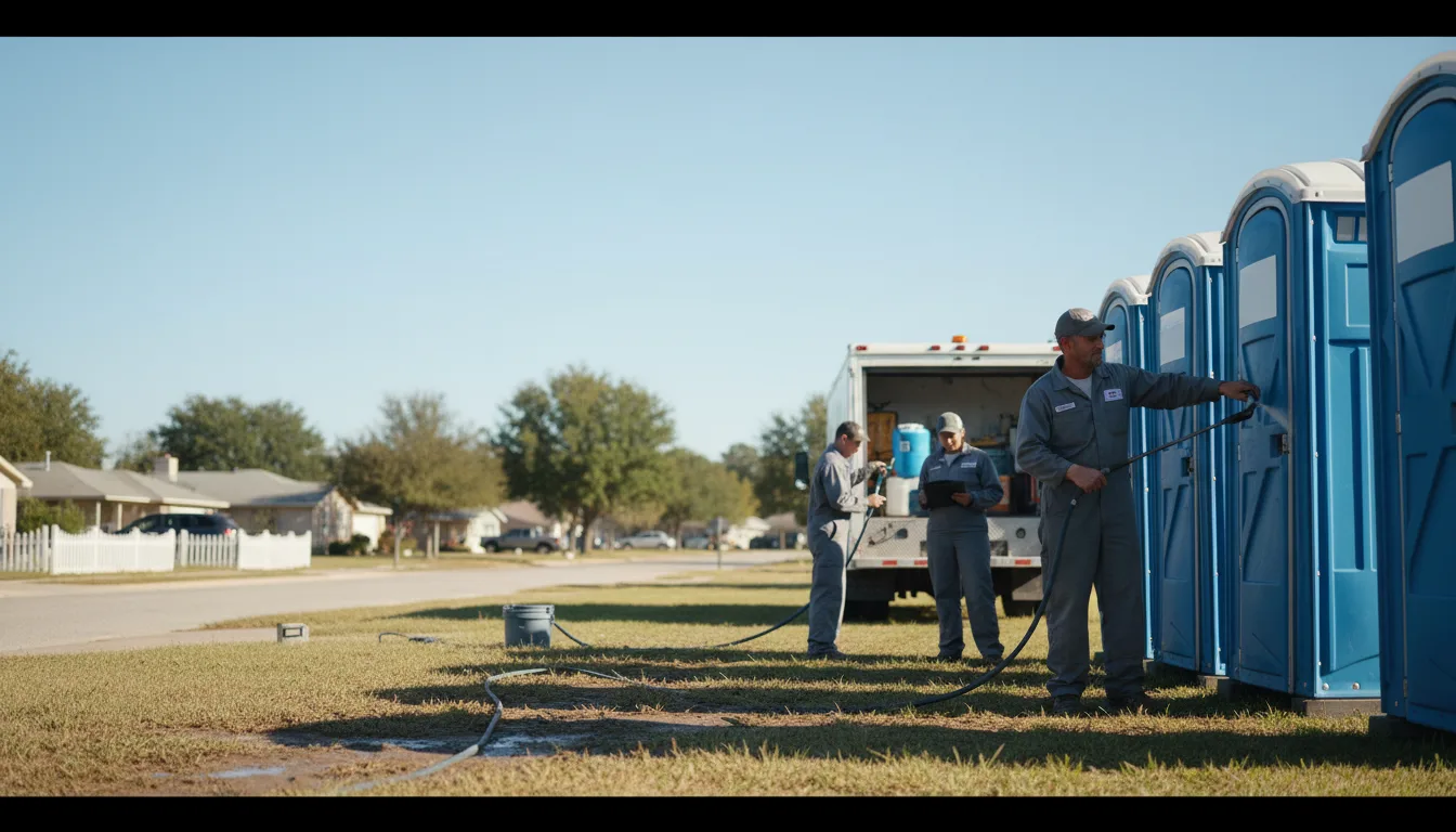 Long-Term Portable Toilet Rental in Reidsville, GA near me